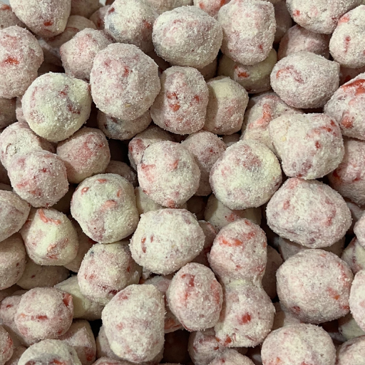 Pipoca sabor red velvet